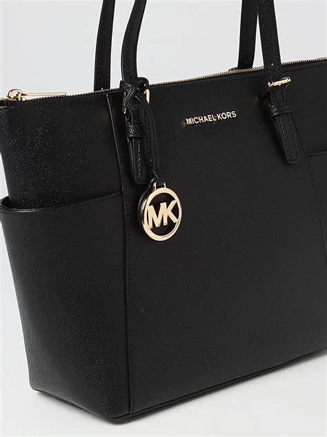 amazon michael kors handtasche schwarz|michael kors tragetasche.